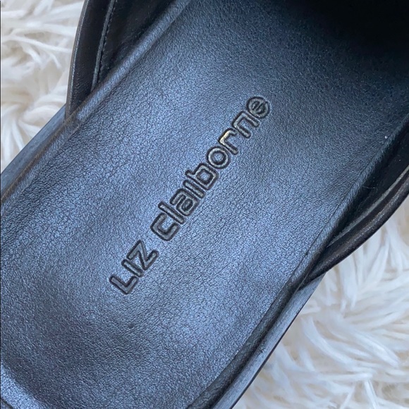 Liz Claiborne Mule 💗 Black - Picture 16 of 16